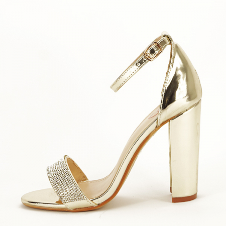 Femei - Sandale aurii Diana 129