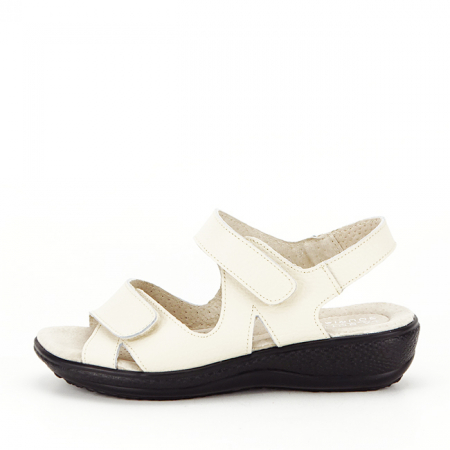 Sandale bej din piele naturala DLNY7858 M4 [1]