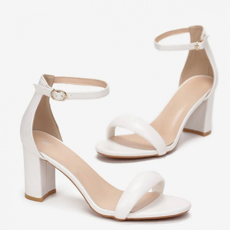 Sandale elegante albe BL6383 130 [4]