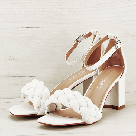 Sandale elegante albe BL6505 131 [1]