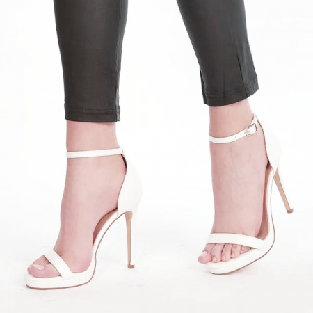 Femei - Sandale elegante albe Dorothy 129