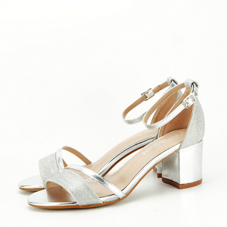 Sandale elegante argintii N21-800 127 [1]
