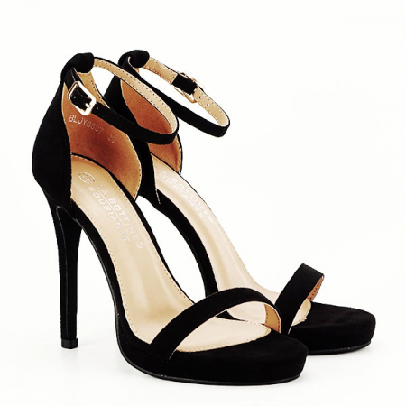 Sandale elegante negre B-BLJY6887 132 [3]