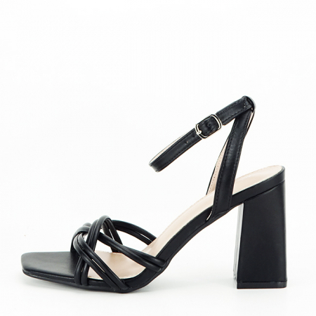 Femei - Sandale elegante negre H8-335 125