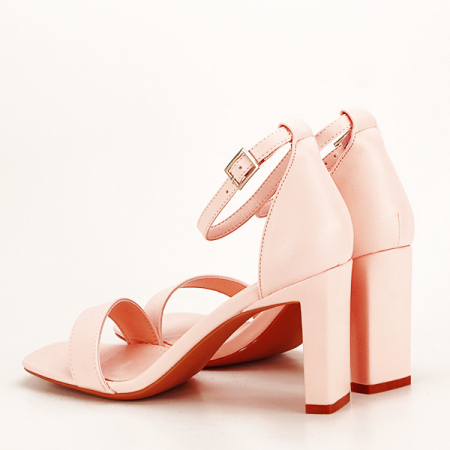 Sandale elegante roz piersica Judy 128 [3]