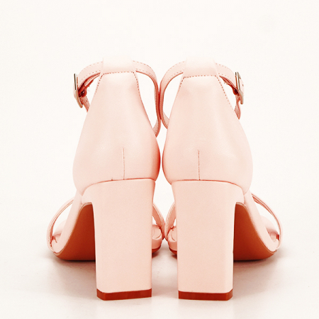 Sandale elegante roz piersica Judy 128 [5]