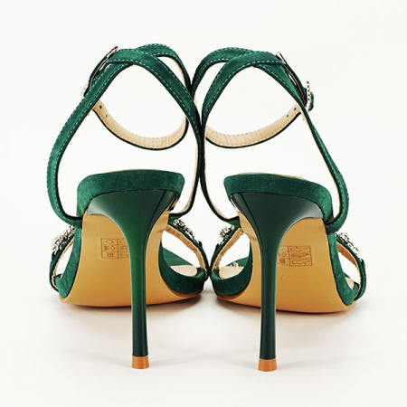 Sandale elegante verde inchis R-2 131 [4]