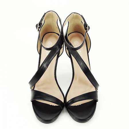 Sandale negre elegante BLJY1286 128 [6]