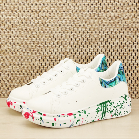 Sneakers alb cu albastru Larra M2 [1]