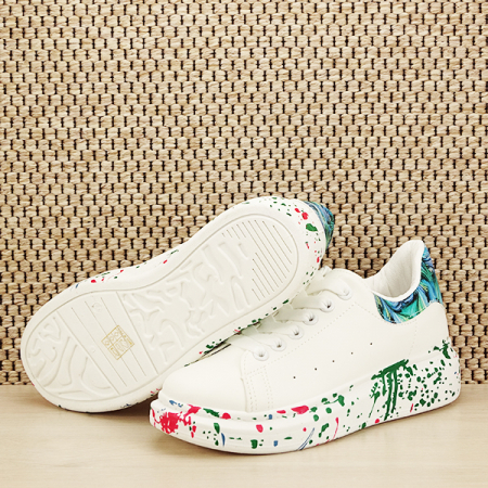 Sneakers alb cu albastru Larra M2 [7]