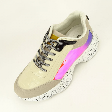 Sneakers bej Daiana M3 [1]