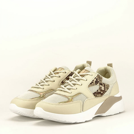 Femei - Sneakers bej Fabia M2