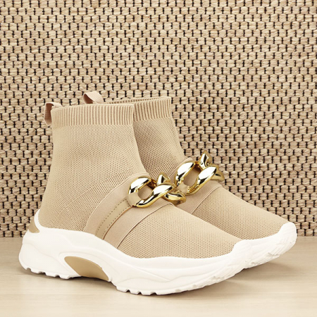 Sneakers bej Sabrina M3 [2]