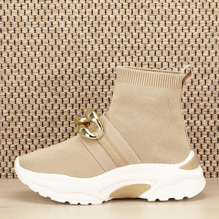 Femei - Sneakers bej Sabrina M3