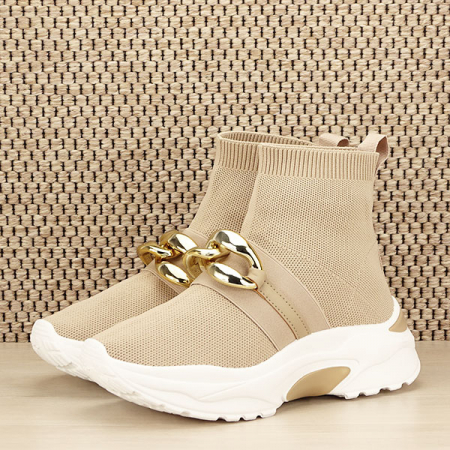 Sneakers bej Sabrina M3 [1]