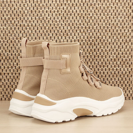Sneakers bej Sara M3 [5]