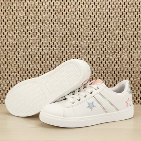Sneakers copii albi Sofia 132 [7]