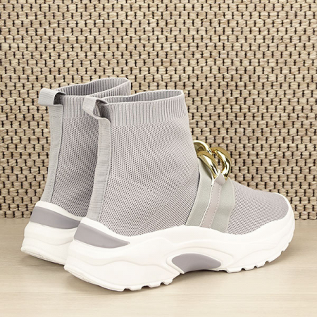 Sneakers gri Sabrina M3 [5]