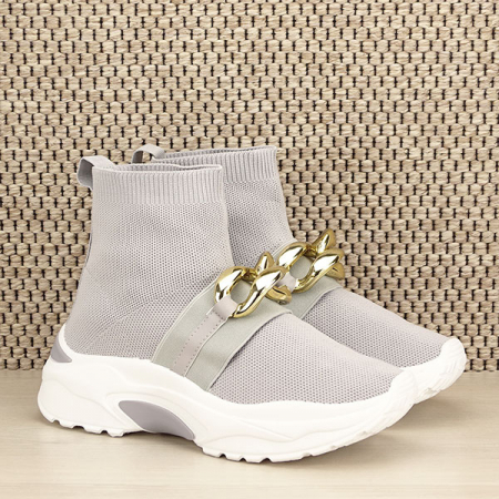 Sneakers gri Sabrina M3 [2]