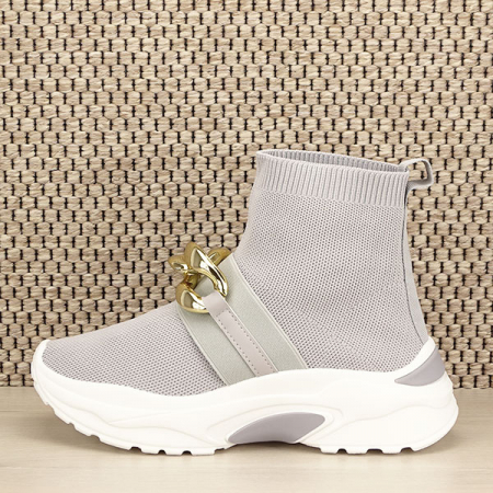 Sneakers gri Sabrina M3 [1]