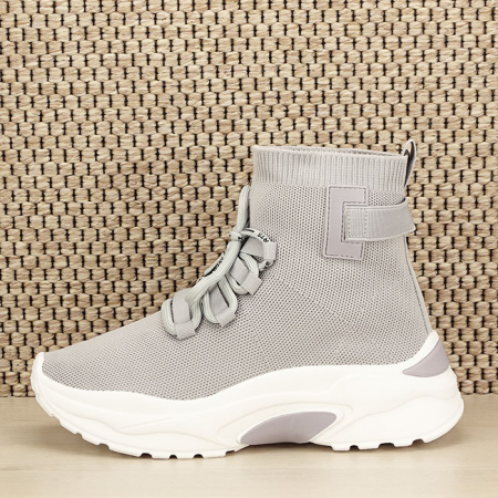 Sneakers gri Sara M3 [1]