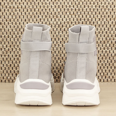 Sneakers gri Sara M3 [4]