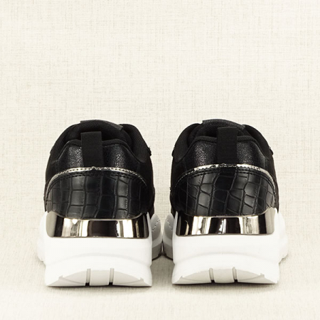 Sneakers negru cu imprimeu Georgia M2 [6]