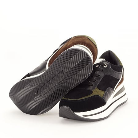 Sneakers negru cu kaki Erica M2 [7]