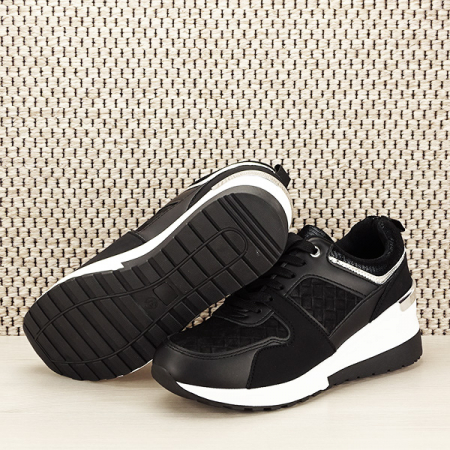 Sneakers negru High-Top Crina M4 [7]