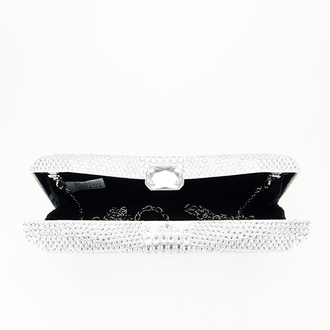 Clutch elegant B-BFL-19200 05 Argintiu Argintiu