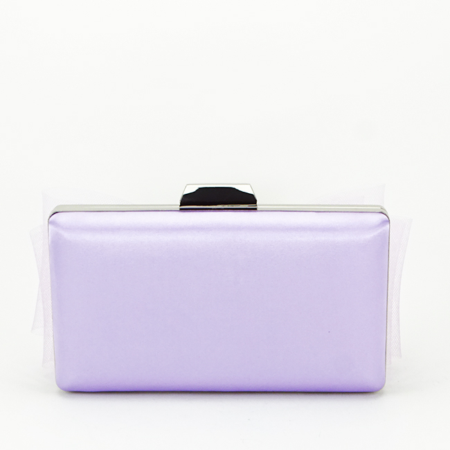 Clutch decorat cu funda B-P-2BB 06 Mov Mov