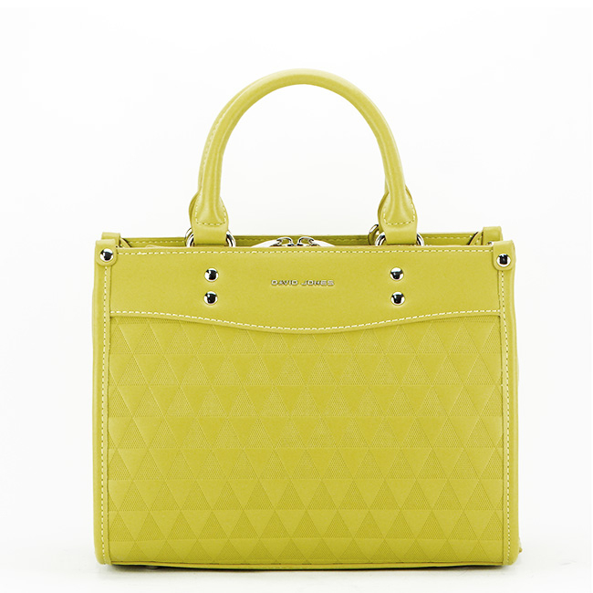 Geanta David Jones cu imprimeu B-6906-3 17 Galben Galben