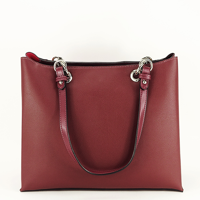 Geanta mare bordo inchis B-6634-2 11 Rosu bordo