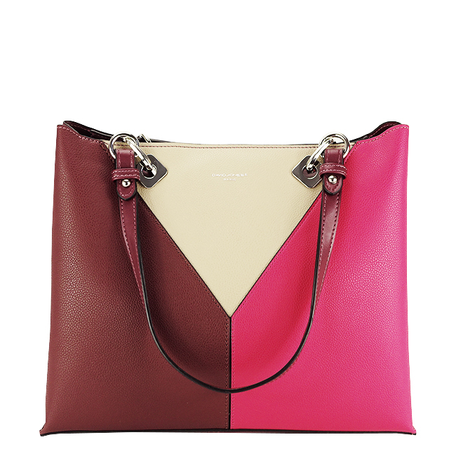 Geanta mare bordo inchis B-6634-2 11 Rosu bordo