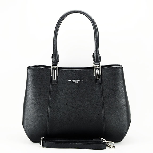 Geanta dama FloraCo B-F2577 12 Negru Negru