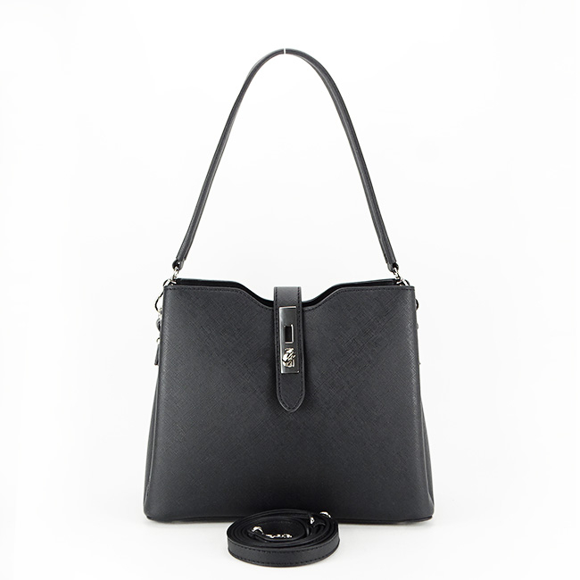Geanta medie office casual B-F2598 14 Negru Negru