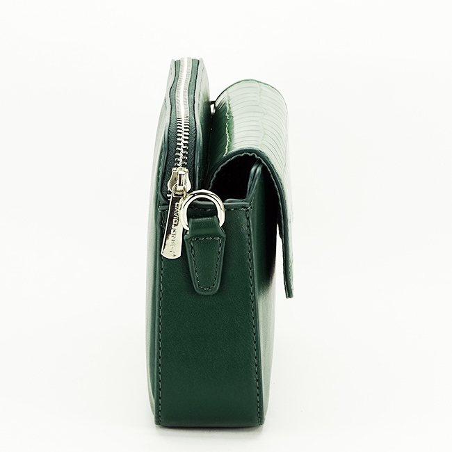 Geanta crossbody de talie mica B-CM6444 15 Verde inchis Verde