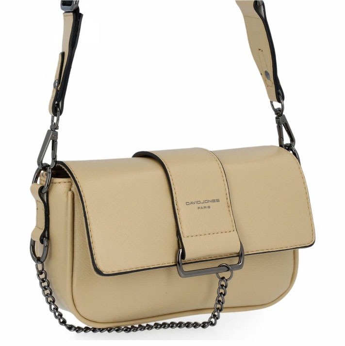 Geanta crossbody David Jones B-6707-1 15 Galben deschis Galben