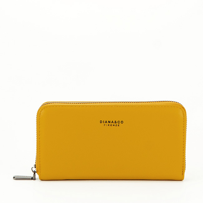 Portofel dama DianaCO, B-DFX3290-2 07 Galben mustar Galben