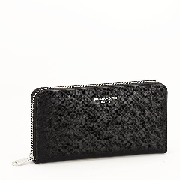Portofel dama FloraCo B-K1688 07 Negru Negru