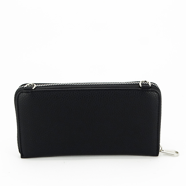 Portofel si port telefon FloraCo Paris B-H6017 07 Negru Negru
