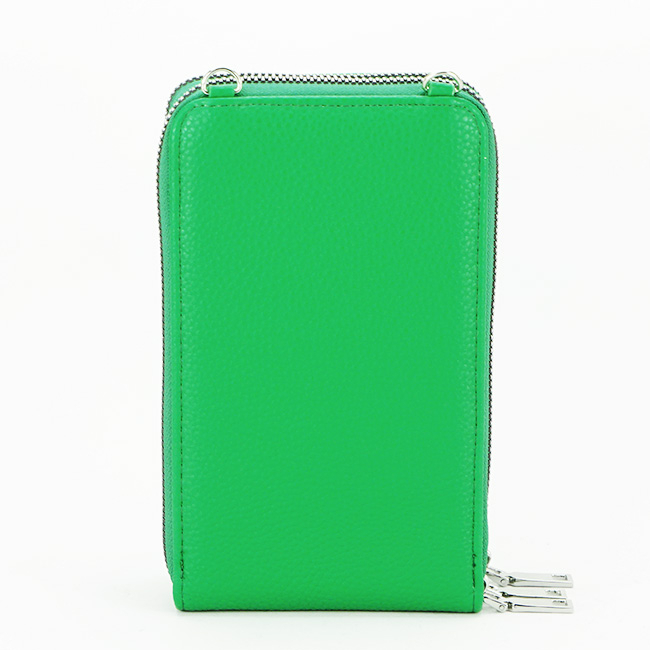 Portofel si port telefon FloraCo B-6018 07 Verde Verde