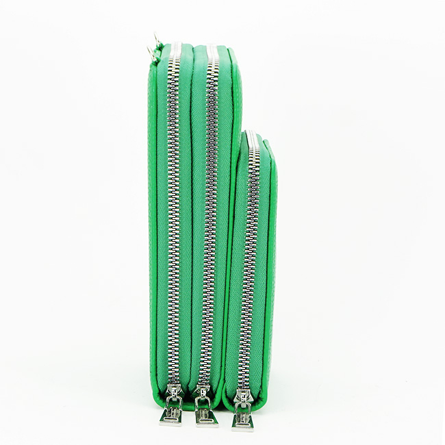 Portofel si port telefon FloraCo B-6018 07 Verde Verde