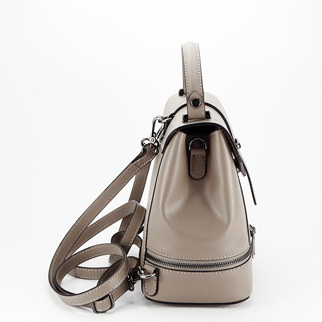 Rucsac dama din piele naturala B-8944 123 Bej Bej