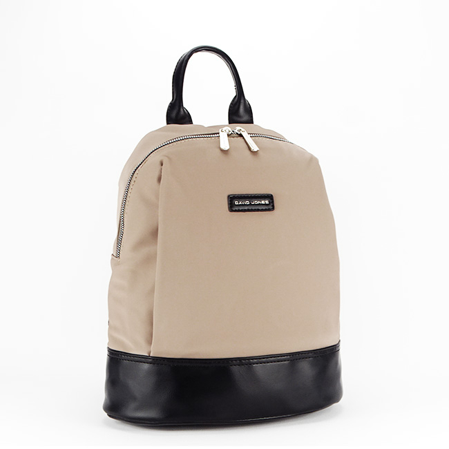 Rucsac David Jones mediu B-6711-3 18 bej Bej