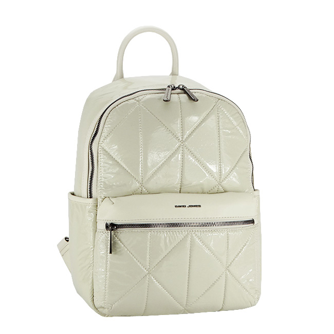 Rucsac dama casual David Jones B-6716-5 119 Crem Crem