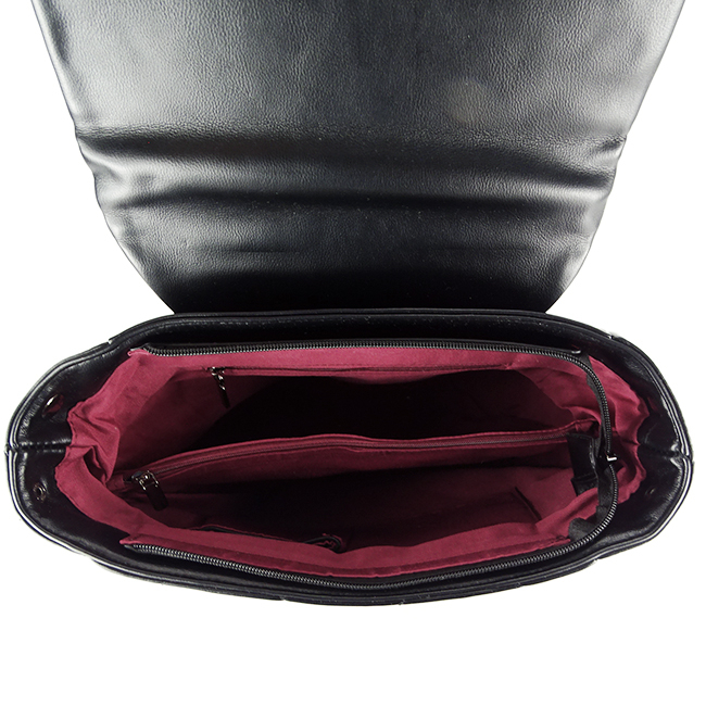 Rucsac dama casual B-DTL3207-2 17 Negru Negru