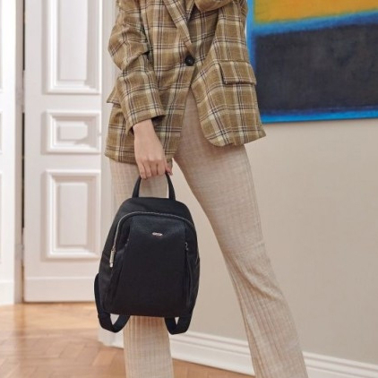 Rucsac dama David Jones B-6727-3 18 Kaki Verde