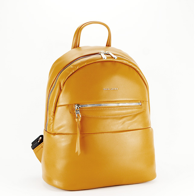Rucsac dama David Jones B-6861-2 18 Galben mustar Galben mustar