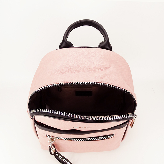 Rucsac dama David Jones cu pantandiv B-6704-4 18 Roz Roz